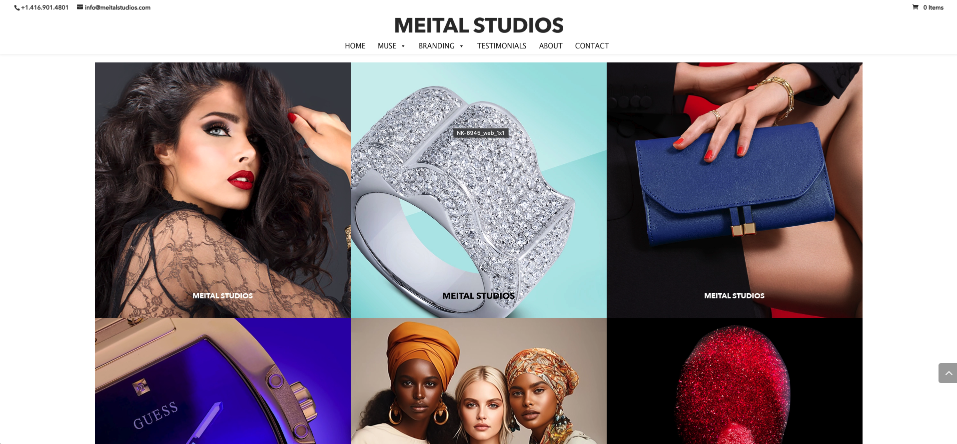 Meital Studios Web Design