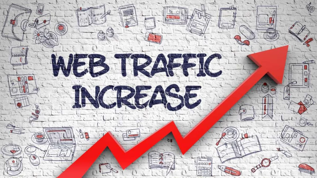 web traffic increase