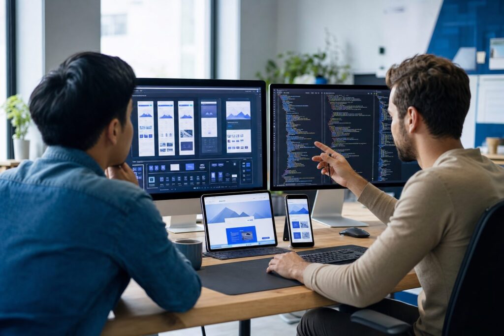 frontend development team