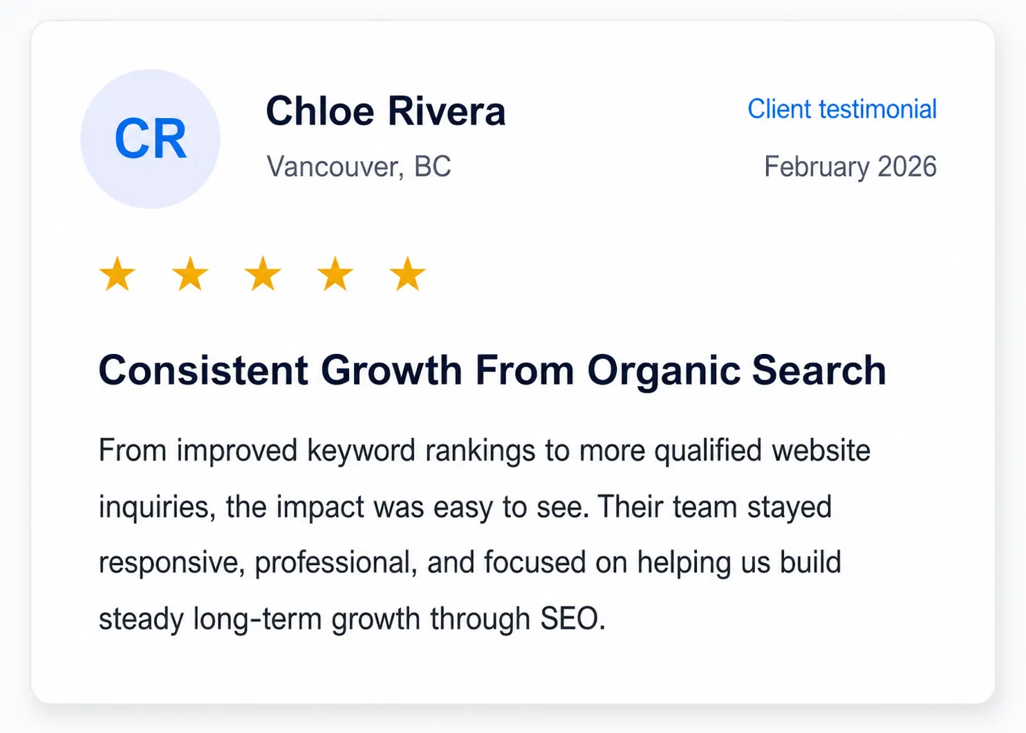 Customer review