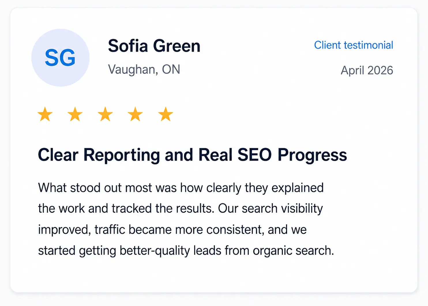 Customer review