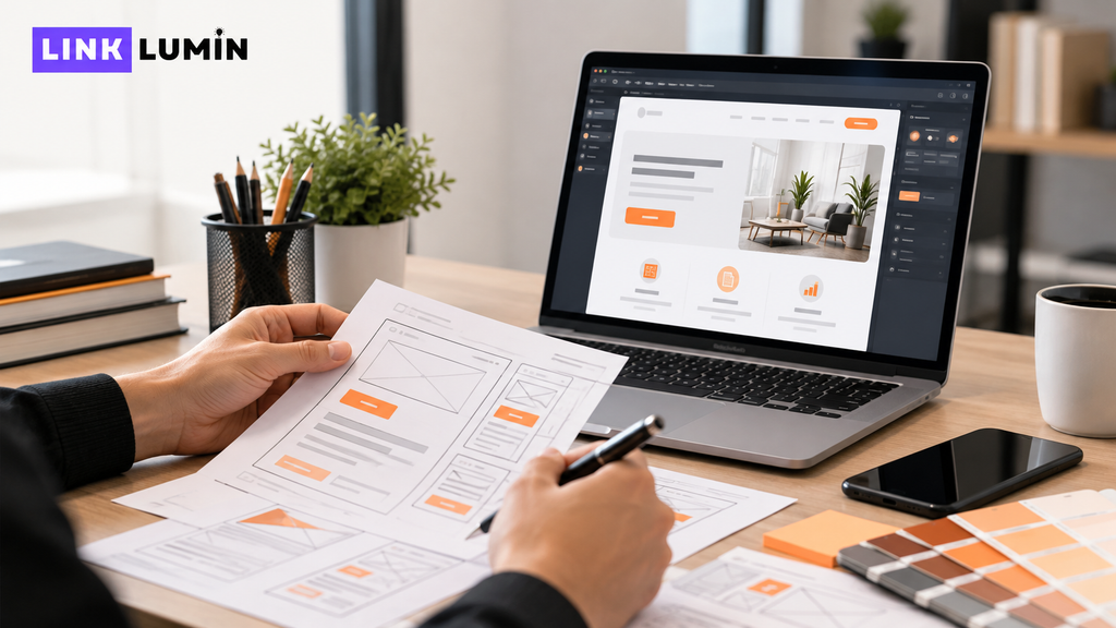 website design service by linklumin 